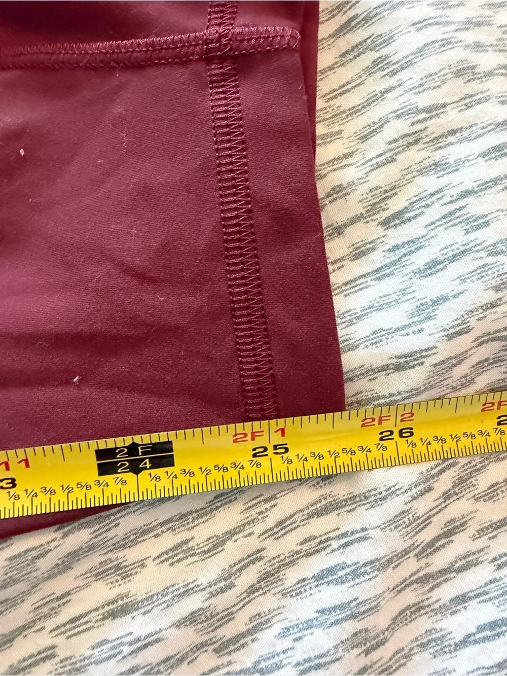 Lululemon Women's Invigorate High-Rise Maroon Active Leggings